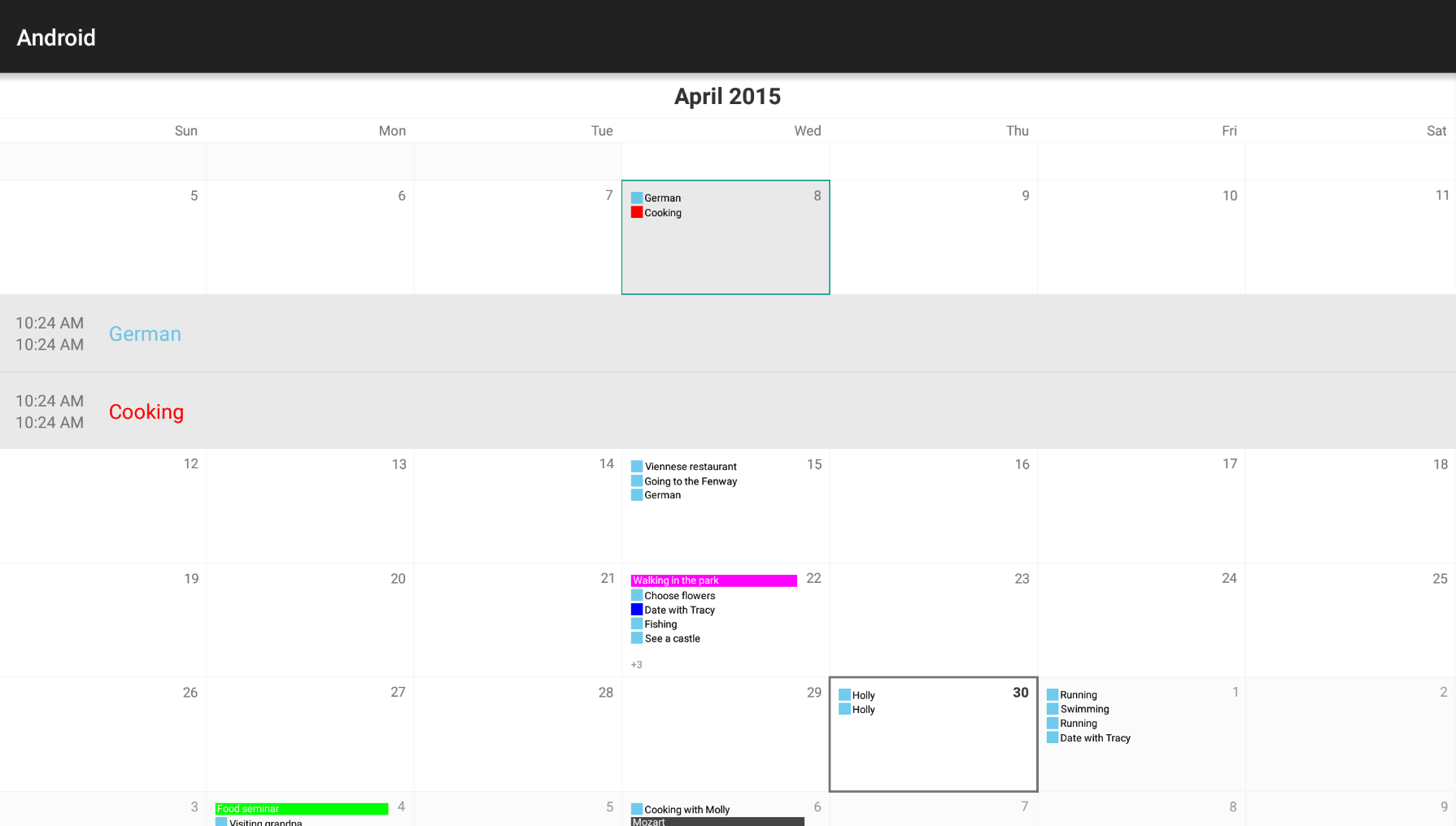 TelerikUI-Calendar-Events