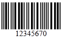 barcode code 25interleaved