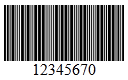 barcode code 25standard