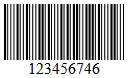 barcode msimod 1110
