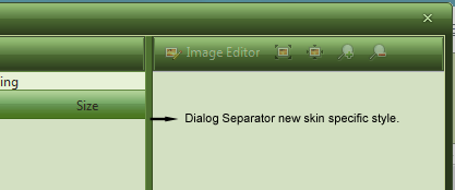 Dialog Separator new