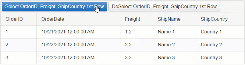 Select/Deselect All Cells on Client-Side