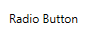 Silverlight RadButtons Radio button with hidden background