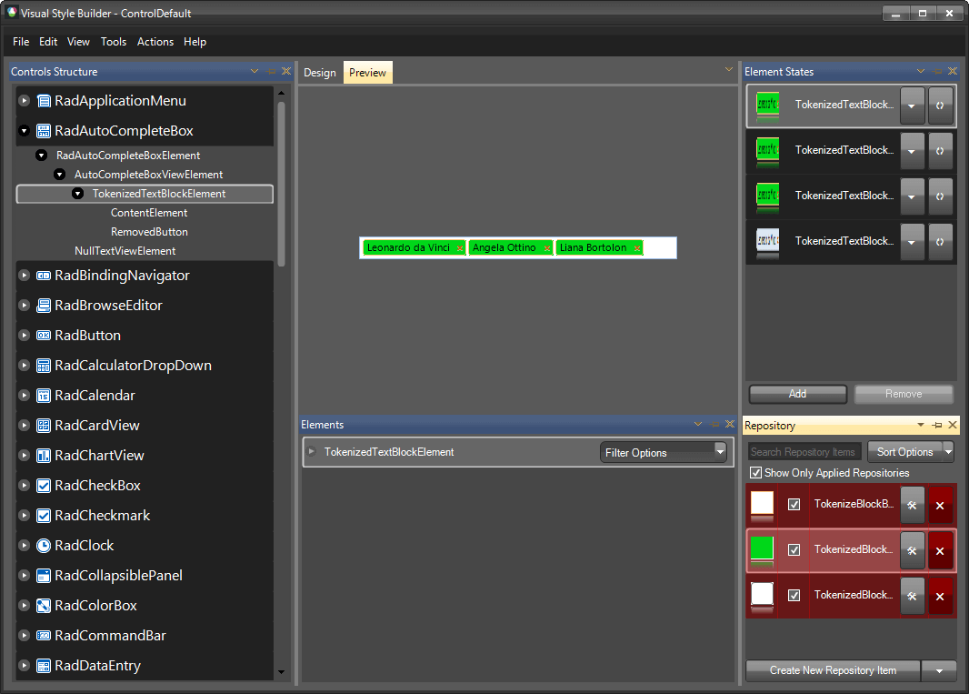 WinForms RadAutoCompleteBox BackColor Changed