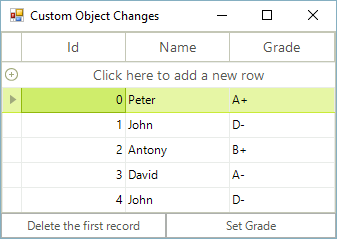 WinForms RadGridView Reflecting Changes