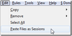Paste Files as Sessions