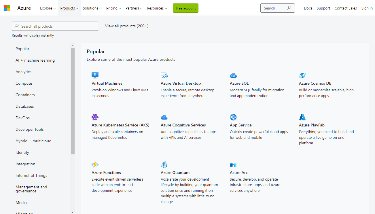 Azure Overview
