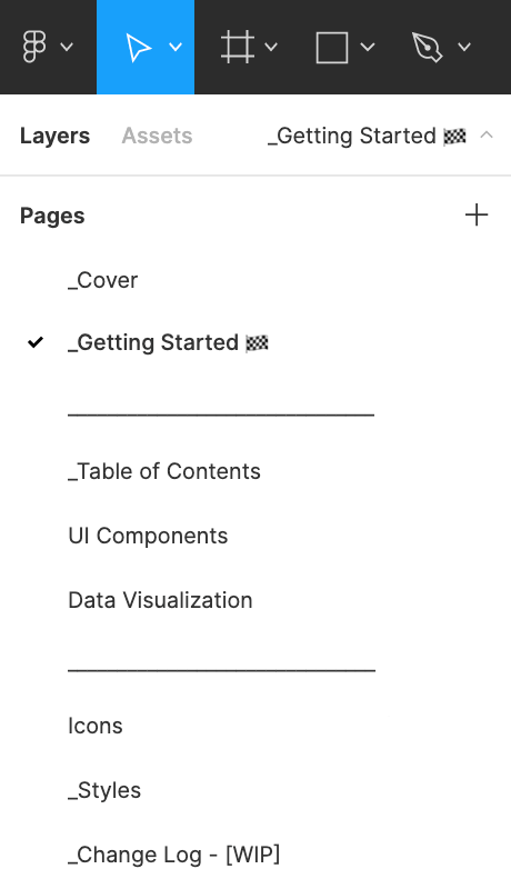 UI for ASP.NET MVC UI Kit Pages for Figma