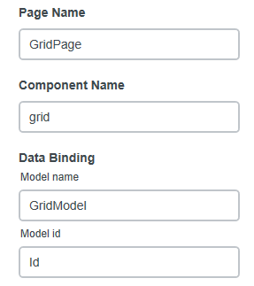UI for ASP.NET MVC Grid Data Binding options