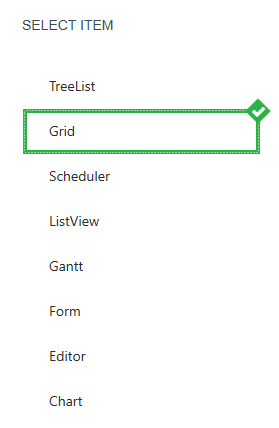 UI for ASP.NET MVC Grid Scaffolding Option