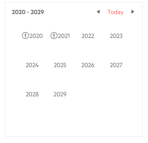 calendar decade cell template