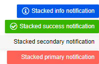 stacked notifications