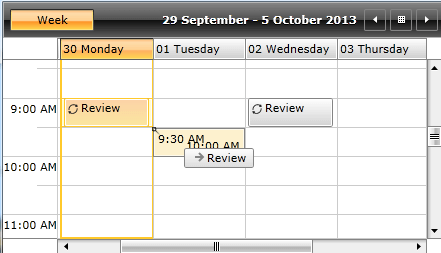 radscheduleview features recurrence 3