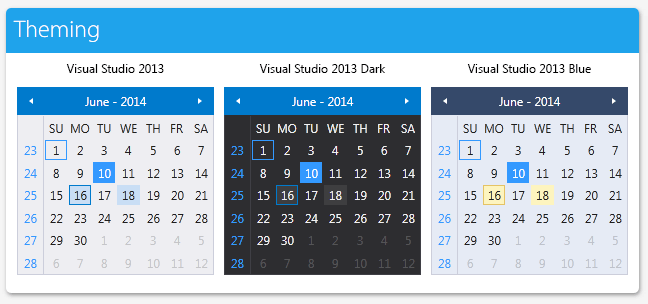 Common Styling Appearance VS 2013 Theme 02