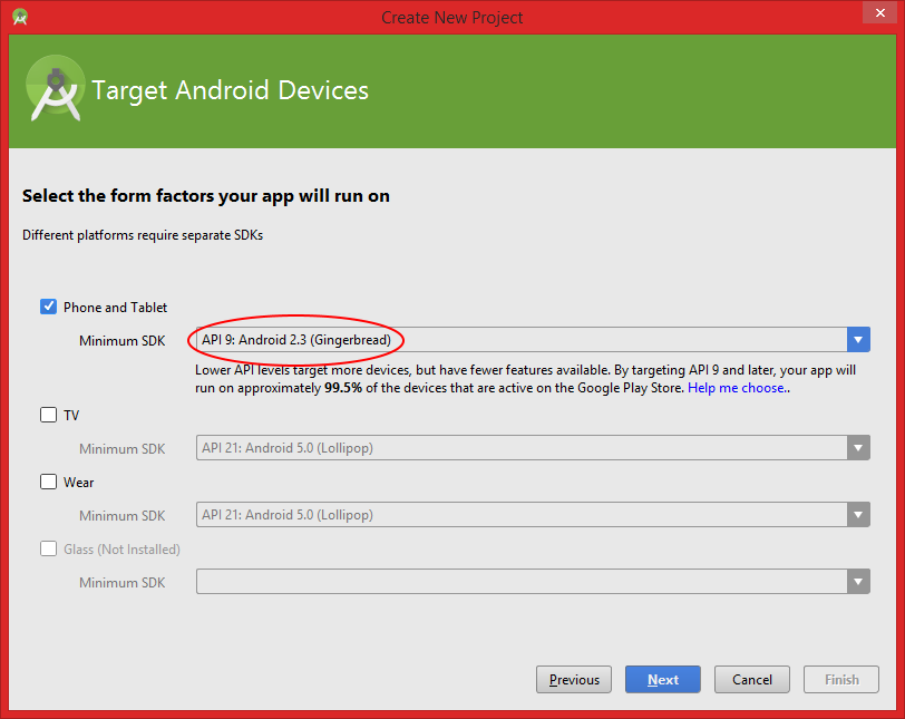 android target sdk
