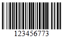 barcode code 128A