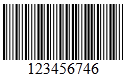 barcode msimod 1010