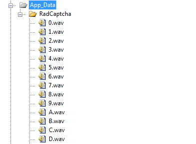 Rad Captcha App Data