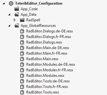 getting-started-Rad Editor-Configuration