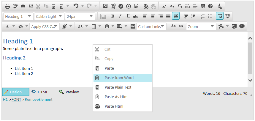 pasting-in-editor