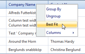 word 2010 automatically adjust table columns to fit text
