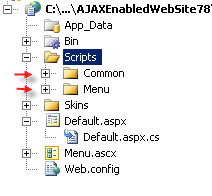 RadMenu Scripts Folder