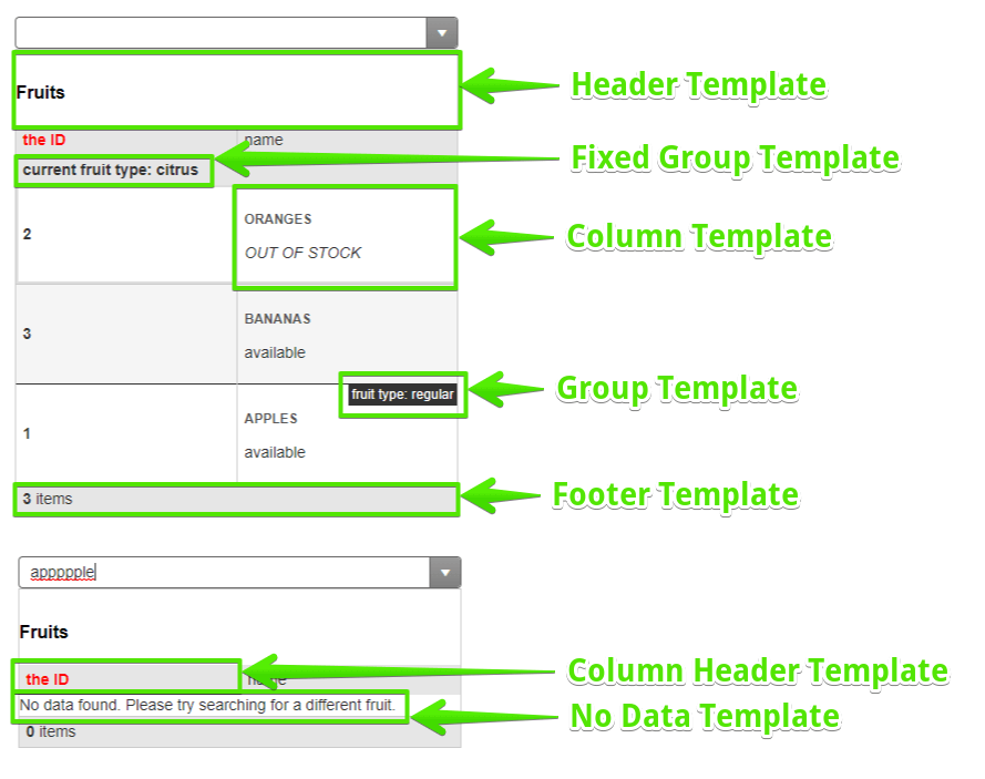 multicolumncombobox template example