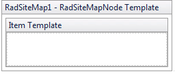 RadSiteMap Design Surface Area