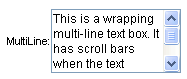 Wrapping MultiLine text box