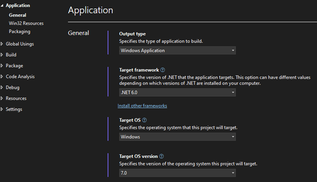 WPF project Net6