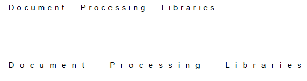 TextFragments in PdfProcessing