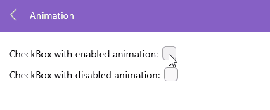 .NET MAUI CheckBox Animation