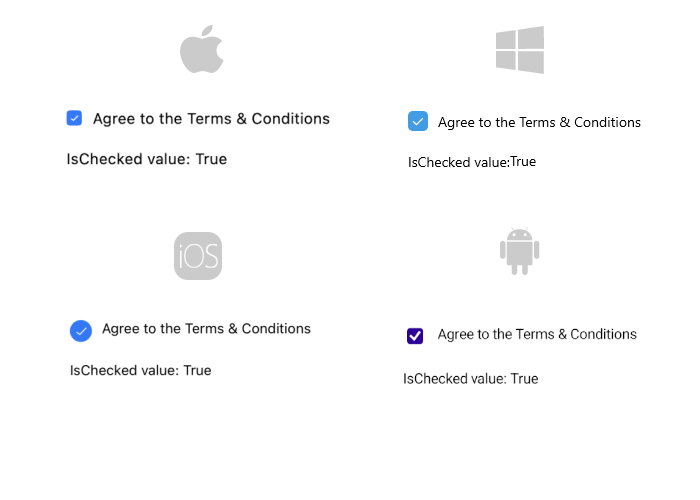 .NET MAUI Checkbox Getting Started