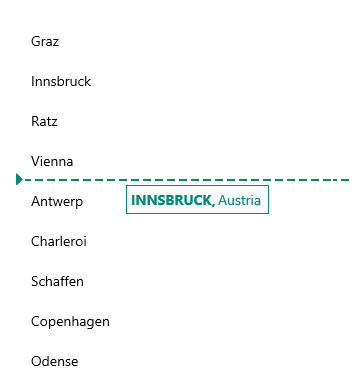 .NET MAUI CollectionView DragVisual and DropIndicator Templates