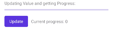 ProgressBar Progress Update