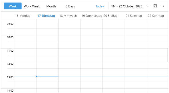 Telerik .NET MAUI Scheduler Globalization