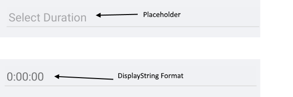 TimeSpanPicker Visual Structure