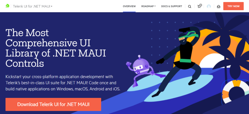 Telerik UI for .NET MAUI