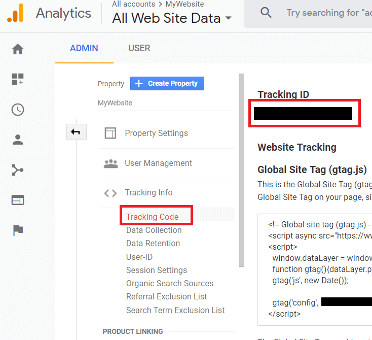Silverlight Google Analytics Open Tracking ID