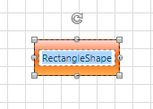 Modifying the content of a shape with the text tool
