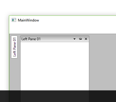 Unpinned pane near edge of screen with CanAutoHideAreaExceedScreen set to True