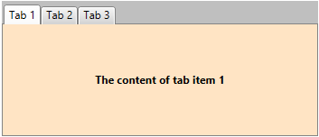 Silverlight RadTabControl RadTabItem with a UIElement set as its content