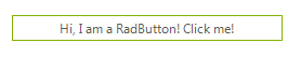 WinForms RadButtons Overview