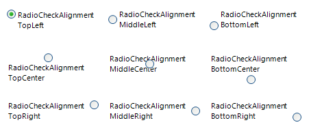 WinForms RadRadioButton RadioCheckAlignment