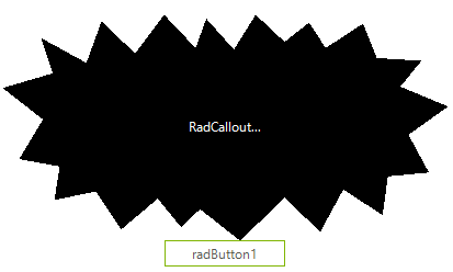 WinForms RadCallout Custom Kaboom Shape
