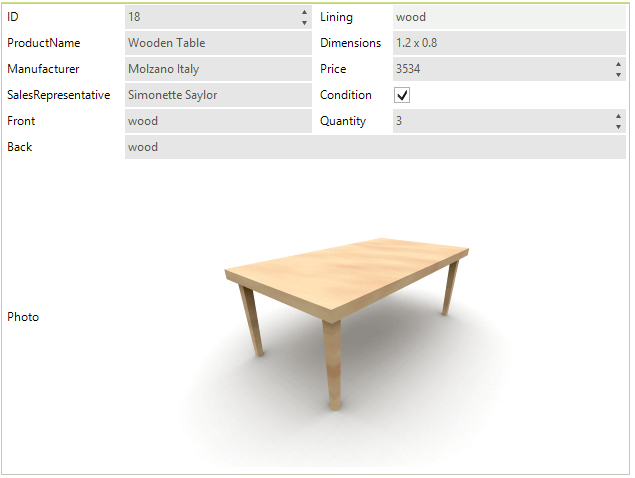 WinForms RadDataLayout Overview