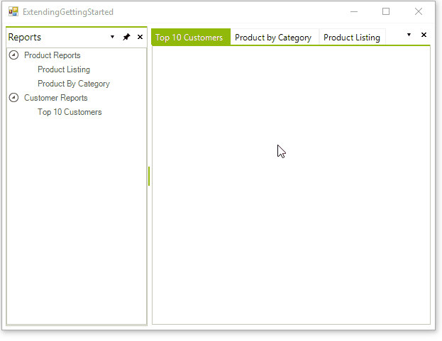 WinForms RadDock Arranging ToolWindow