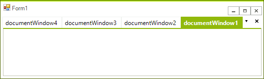 WinForms RadDock New DocumentWindows are Inserted Before the First window