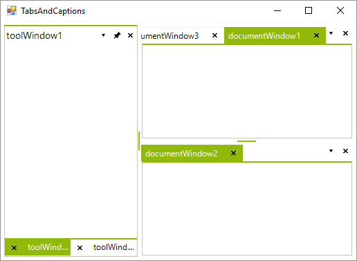 WinForms RadDock Showing Close Buttons