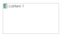 WinForms RadListControl Sample RadListDataItem